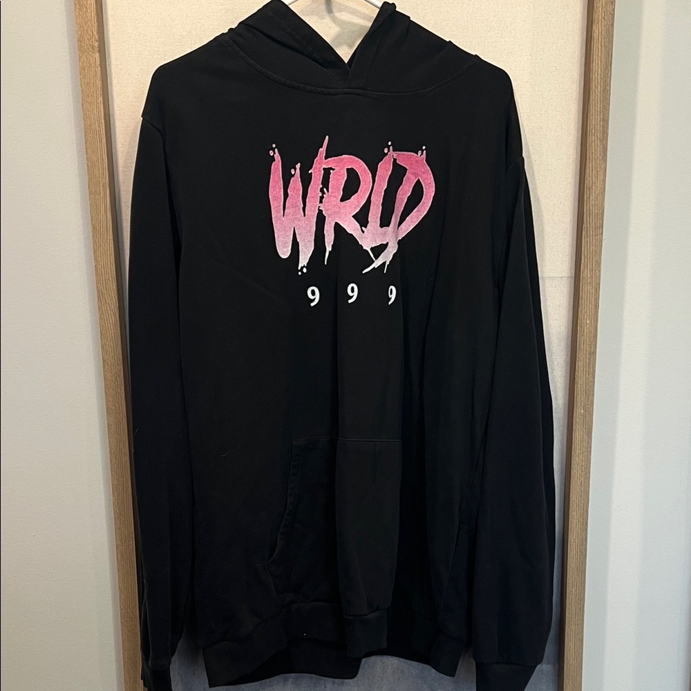 Juice World - Black and Pink Men's Hoodie